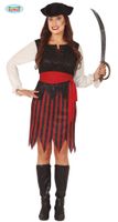 Piraten Bandiet Kostuum Vrouw