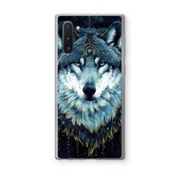 Darkness Wolf: Samsung Galaxy Note 10 Transparant Hoesje