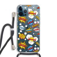 Pow Smack: iPhone 12 Pro Transparant Hoesje met koord
