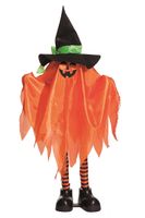 Spook pompoen met bewegend hoofd en geluid