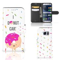 Samsung Galaxy S7 | Book Cover | Donut Roze