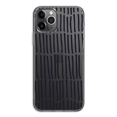 Moroccan stripes: iPhone 11 Pro Transparant Hoesje