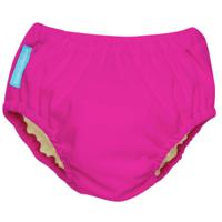 Charlie Banana 2-in-1 Zwemluier en Oefenbroekje- Hot Pink - Maat S (5-7 kilo)