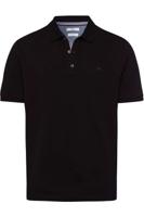 Brax Modern Fit Polo shirt Korte mouw zwart - thumbnail