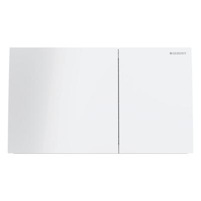 Geberit Drukplaat Sigma 70 Frontbediening 2-toets Glas Wit