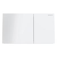 Geberit Drukplaat Sigma 70 Frontbediening 2-toets Glas Wit