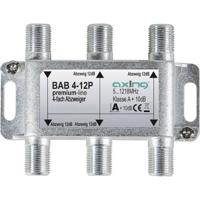 Axing BAB 4-12P Kabel-TV lasdoos 4-voudig 5 - 1218 MHz