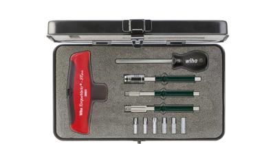 Wiha Momentschroevendraaier set | met dwarsgreep | TorqueVario®-S T | 5-14 Nm | 12-delig 29234