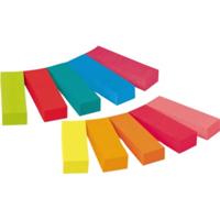 Post-it Plakmarker 670-10AB Geel, Ultra-geel, Pastelroze, Neon-oranje, Ultra-roze, Neon-groen, Ultrablauw, Turquoise, Papaverrood, Rood, Violet