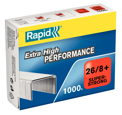 Rapid Nieten | 26/8+ mm | Super Strong | 1.000 Stuks - 24861600