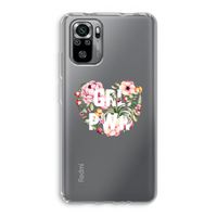 GRL PWR Flower: Xiaomi Redmi Note 10S Transparant Hoesje