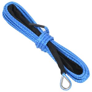 VidaXL Lierkabel 5 mmx9 m blauw