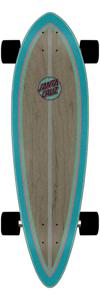 Santa cruz Cabana Dot Pintail Longboard 9.2