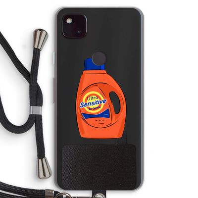 Ultra Sensitive: Pixel 4a 5G Transparant Hoesje met koord