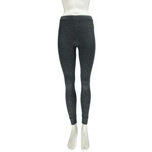 Thermo legging ondergoed voor dames antraciet grijs L (40)  -