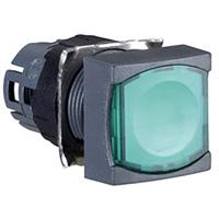 Schneider Electric ZB6CW3 ZB6CW3 Frontelement voor verlichte druktoets 1 stuk(s)