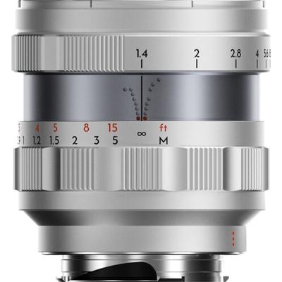 Thypoch Full-frame Photography Lens Simera 75mm F/1.4 for Leica M-mount silver