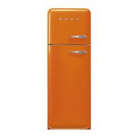 Smeg FAB30LOR5 koel-vriescombinatie Vrijstaand 294 l A+++ Oranje - thumbnail