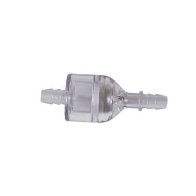Benzinefilter 6 mm. rond transparant