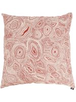 Fornasetti coussin à motif Malachite - Tons neutres - thumbnail