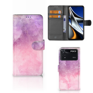 Hoesje Xiaomi Poco X4 Pro 5G Pink Purple Paint