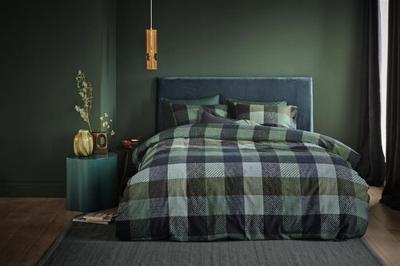 Beddinghouse Beddinghouse Dekbedovertrek Beckett Blue Green 140x200/220