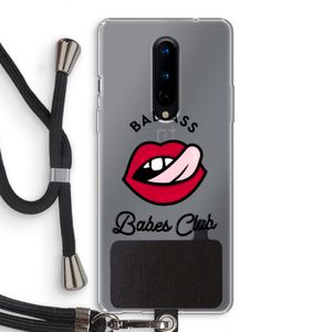 Badass Babes Club: OnePlus 8 Transparant Hoesje met koord