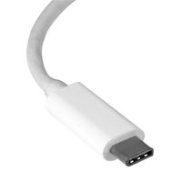 StarTech.com USB-C naar gigabit netwerkadapter USB 3.1 Gen 1 (5 Gbps) Wit - thumbnail