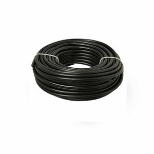 2 x 0,75 mm² rond snoer zwart 20 meter huishoudsnoer VMVL Max 2A 500W