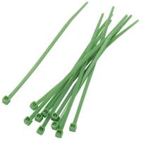 TRU COMPONENTS 1592779 TC-PBR-100-4GN203 Assortiment kabelbinders 100 mm 2.20 mm Groen 100 stuk(s)
