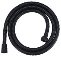 Wiesbaden luxe metalen doucheslang 150cm conisch mat-zwart