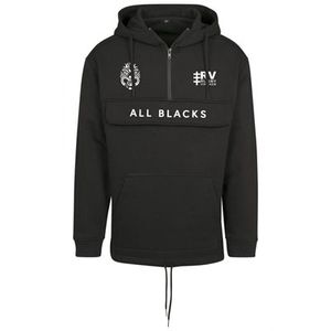 Rugby Vintage - All Blacks Anorak Hoodie - Zwart