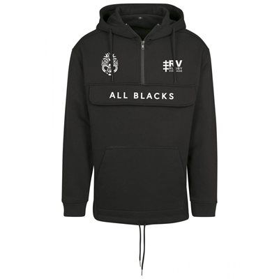 Rugby Vintage - All Blacks Anorak Hoodie - Zwart