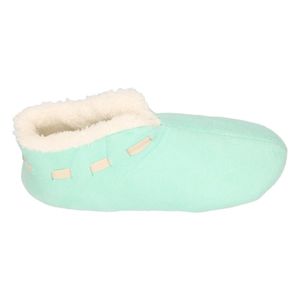 Meisjes Spaanse sloffen/pantoffels mint maat 31-32