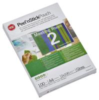 GBC Peel`n Stick Lamineerhoezen A4 2x100 micron Glanzend (100)