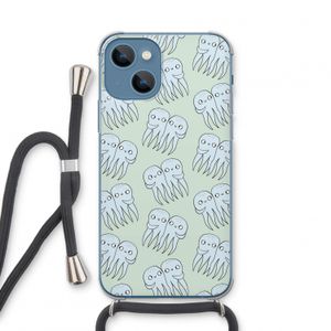 Octopussen: iPhone 13 mini Transparant Hoesje met koord
