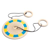 BS Toys kleurenspinner hout trekspel