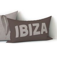 Tuinkussen Ibiza Tekst 50x30cm. Complete set