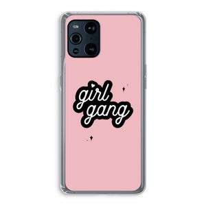 Girl Gang: Oppo Find X3 Pro Transparant Hoesje