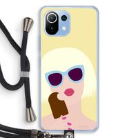 Ice cream: Xiaomi Mi 11 Lite Transparant Hoesje met koord