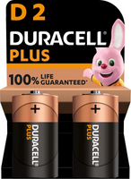 Duracell Plus Power D Batterijen - thumbnail