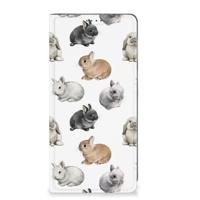 Smartphone hoesje voor Motorola Moto E13 4G Konijntjes