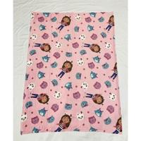 Gabby&apos;s Dollhouse fleece plaid 110 x 150 cm - polyester