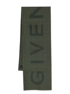 Givenchy écharpe à motif 4G - Vert