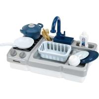 Spoelbak speelgoed - KLEIN - Miele keukenspoelbak met functionele kraan en accessoires - Wordt geleverd met veel accessoires. - thumbnail