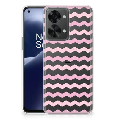 OnePlus Nord 2T | TPU bumper | Waves Roze