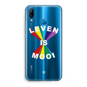 Het Leven Is Mooi: Huawei P20 Lite Transparant Hoesje