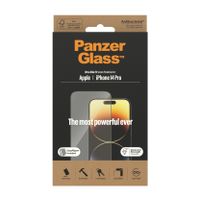 iPhone 14 Pro PanzerGlass Ultra-Wide Fit EasyAligner Screenprotector - Zwarte Rand - thumbnail