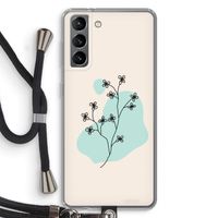 Love your petals: Samsung Galaxy S21 Transparant Hoesje met koord
