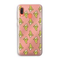 Bananas: Samsung Galaxy A20e Transparant Hoesje
